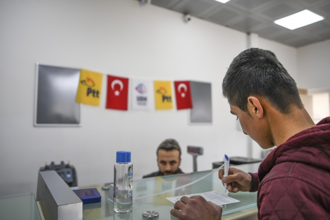 PTT, bankacılık ve lojistik hizmetiyle Cerablus halkının yanında